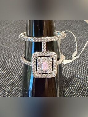 NEW NWT BP Pink CZ ring Size 8